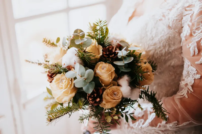 Mariage d'hiver en Franche-Comté