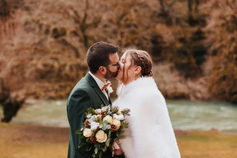 Mariage d'hiver en Franche-Comté