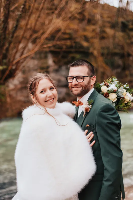 Mariage d'hiver en Franche-Comté