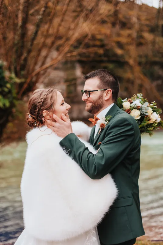 Mariage d'hiver en Franche-Comté