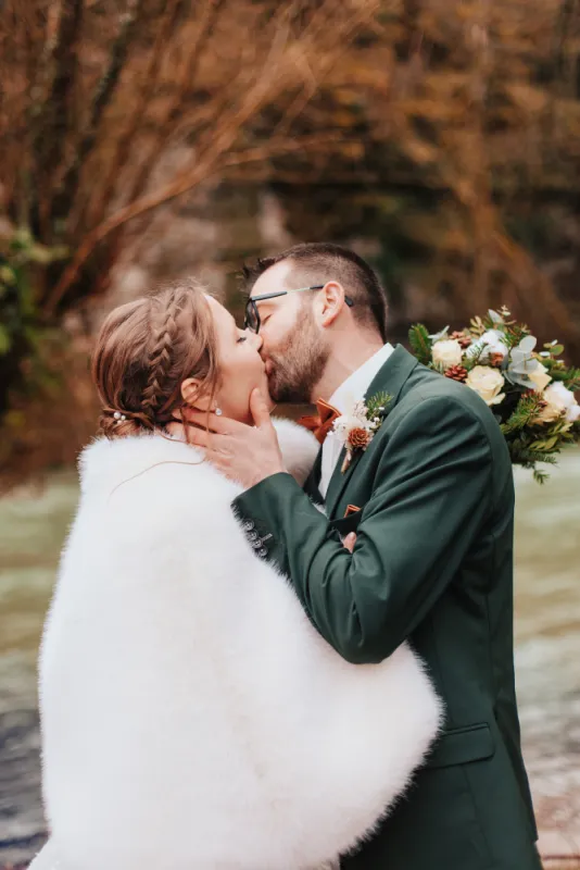 Mariage d'hiver en Franche-Comté