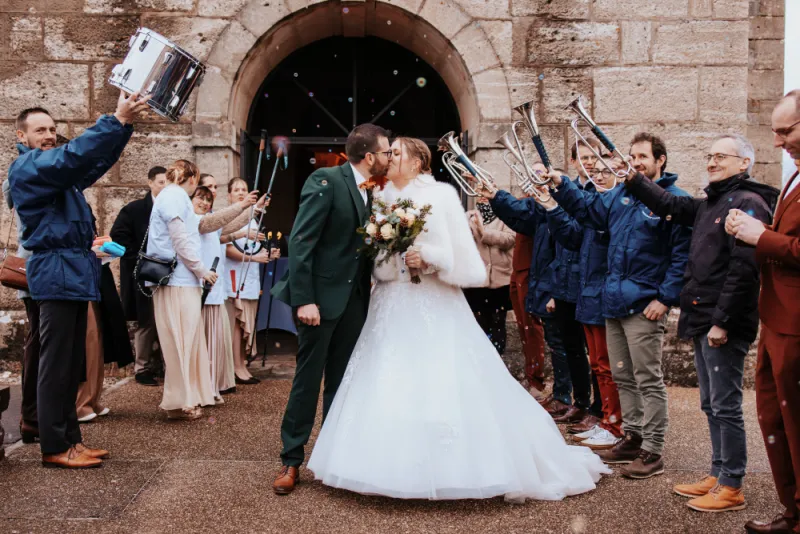 Mariage d'hiver en Franche-Comté