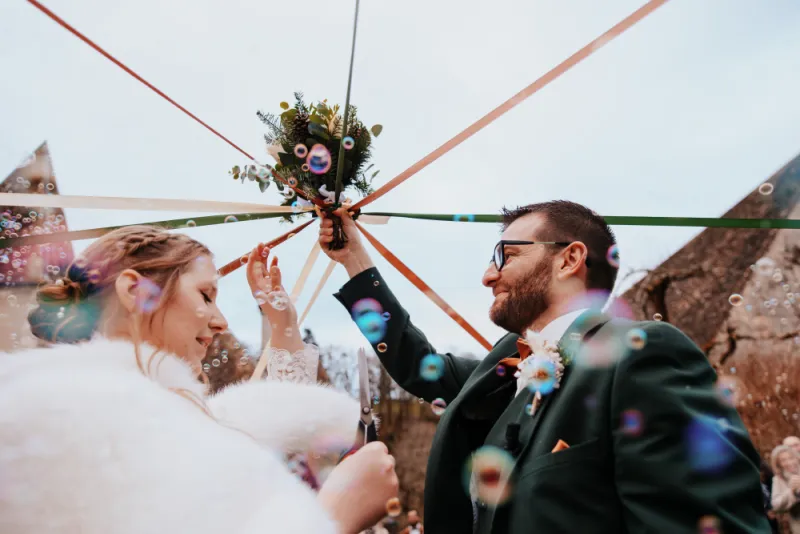 Mariage d'hiver en Franche-Comté