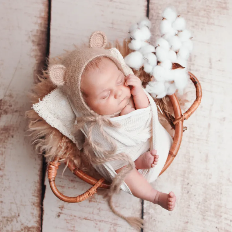 Photographe pour séance photo bébé mignon à Besançon