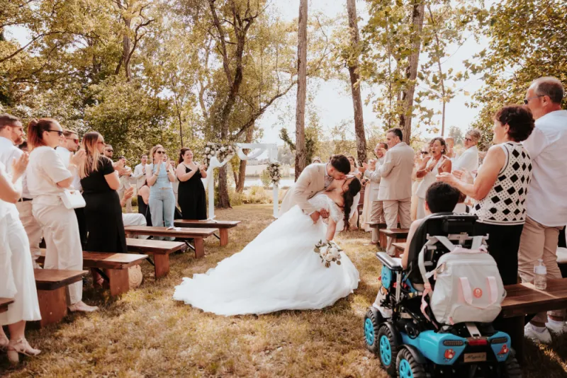 Mariage au château d'Arcelot en Bourgogne