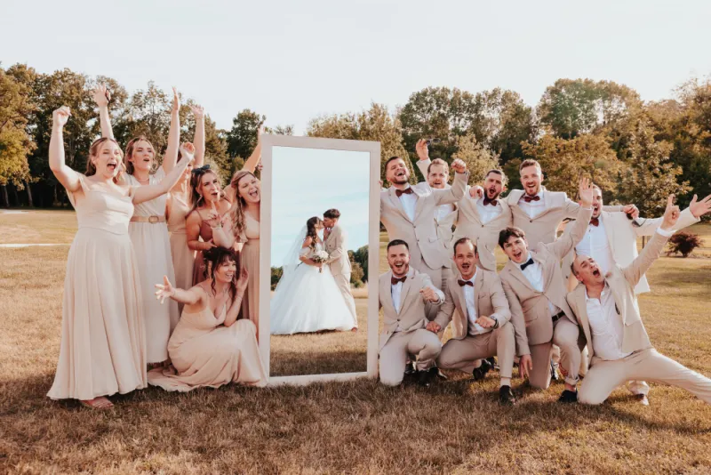 Mariage au château d'Arcelot en Bourgogne