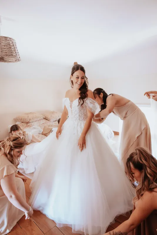 Mariage au château d'Arcelot en Bourgogne