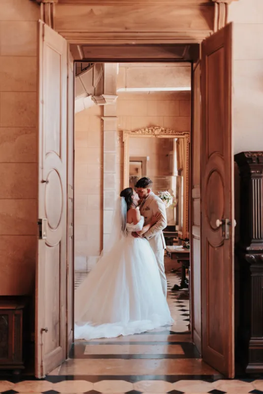 Mariage au château d'Arcelot en Bourgogne