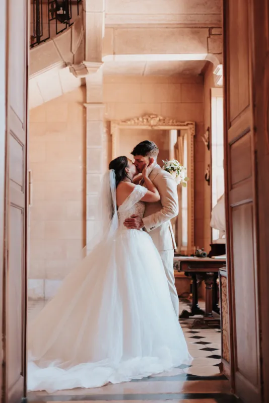 Mariage au château d'Arcelot en Bourgogne
