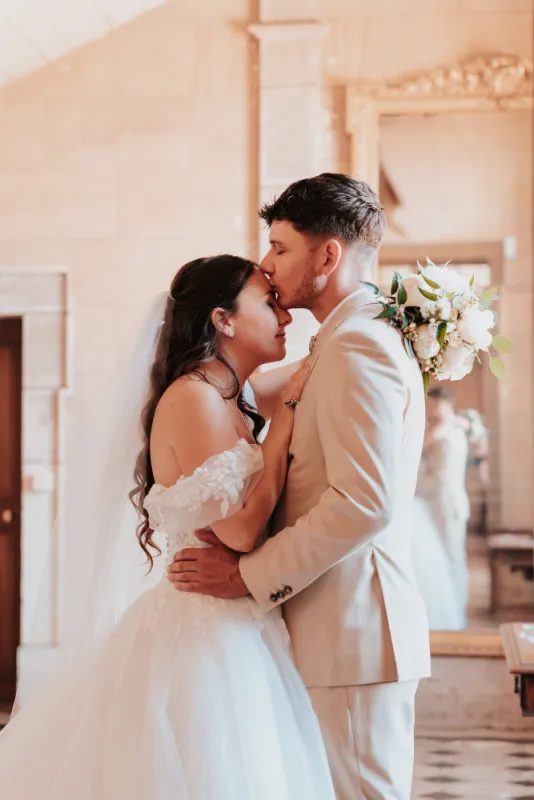 Mariage au château d'Arcelot en Bourgogne