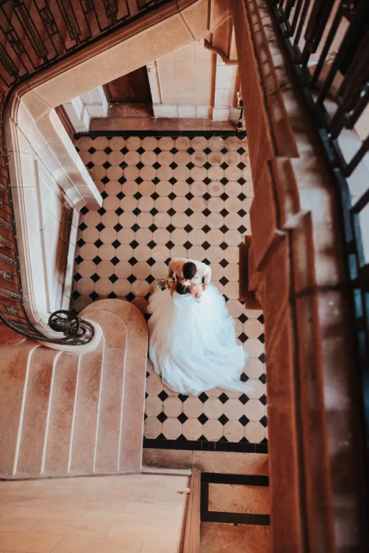 Mariage au château d'Arcelot en Bourgogne