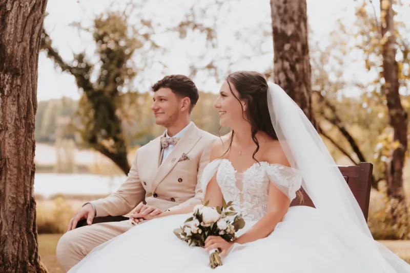 Mariage au château d'Arcelot en Bourgogne