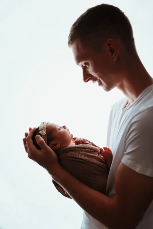 Shooting photo naissance en studio à Besançon