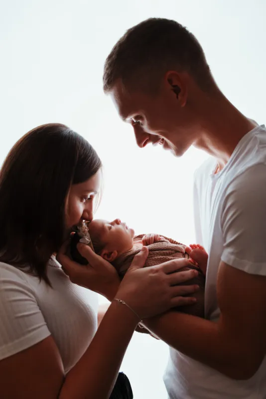 Shooting photo naissance en studio à Besançon
