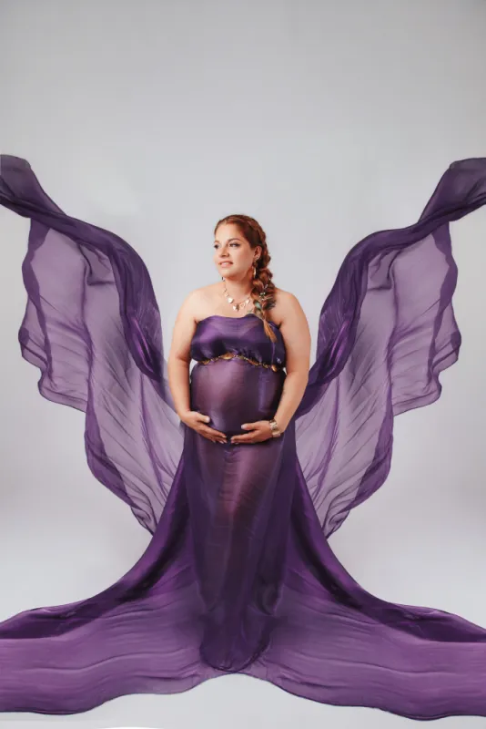 Shooting photo grossesse en studio à Besançon