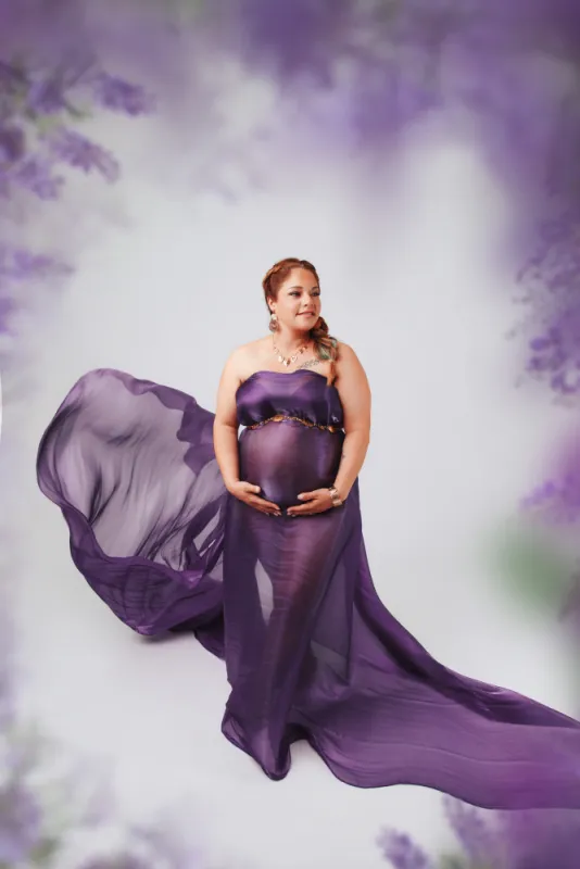 Shooting photo grossesse en studio à Besançon