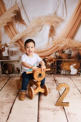 Photographe pour séance photo anniversaire deux ans en studio à Besançon, Besançon, TAILS PHOTOGRAPHIE