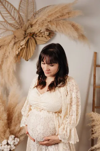 Photographe professionnelle shooting photo grossesse thème bohème à Besançon, Besançon, TAILS PHOTOGRAPHIE