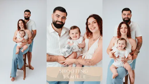Photographe à Besançon shooting famille en studio