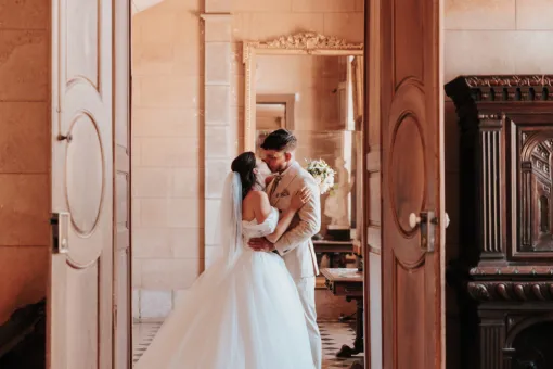 Photographe à Besançon mariage au Château d'Arcelot en Bourgogne