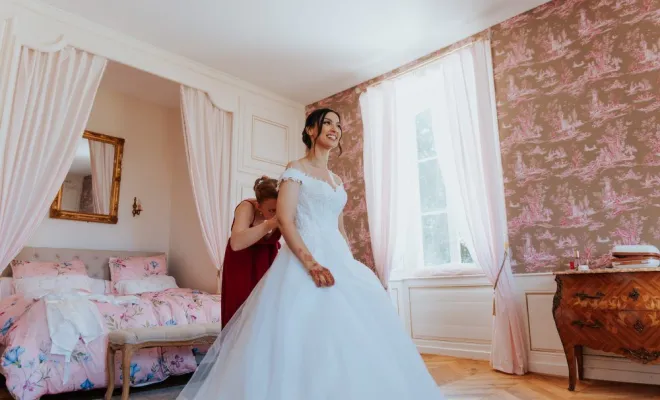 Photographe professionnelle de mariage au Domaine du château Fleuri à Vesoul, Besançon, TAILS PHOTOGRAPHIE