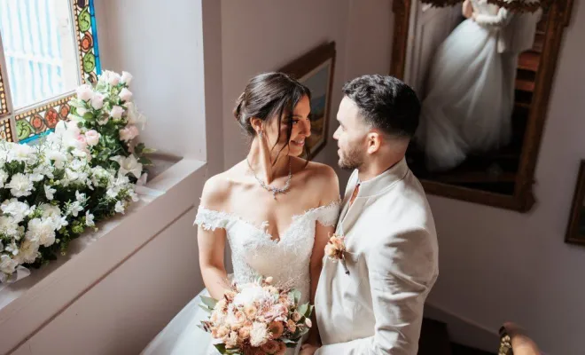 Photographe professionnelle de mariage au Domaine du château Fleuri à Vesoul, Besançon, TAILS PHOTOGRAPHIE