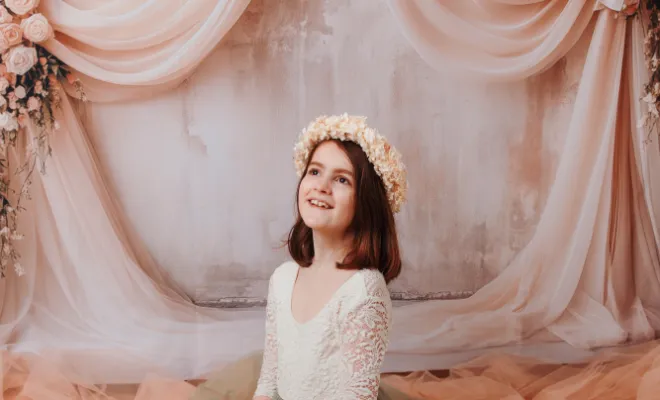 Photographe à Besançon : mini séances fleuries en studio