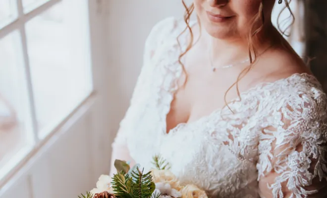 Photographe mariage hivernal en Franche-Comté 