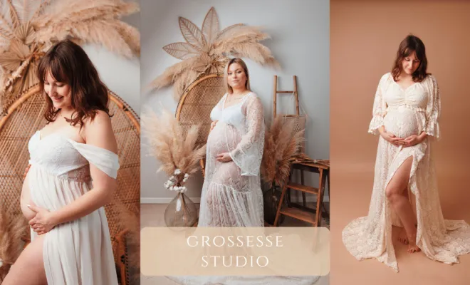 Shooting grossesse à Besançon avec prêt de tenues