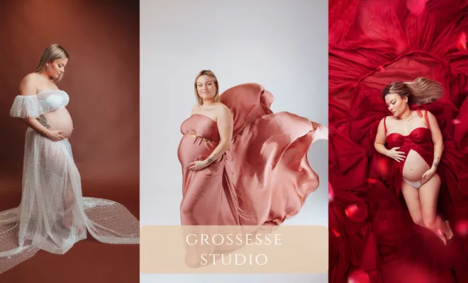 Shooting grossesse à Besançon avec prêt de tenues