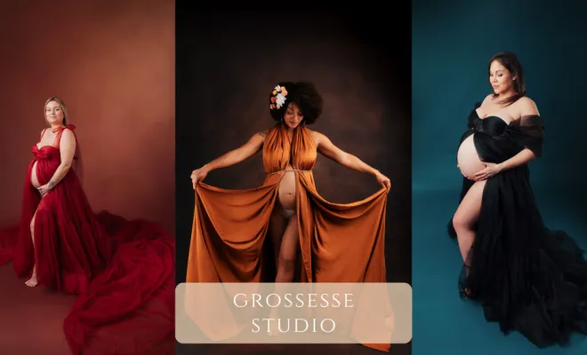 Shooting grossesse à Besançon avec prêt de tenues