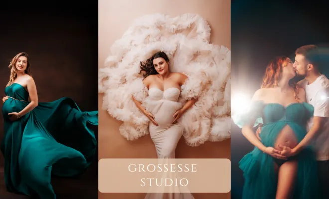 Shooting grossesse à Besançon avec prêt de tenues