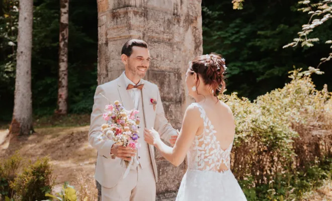 Photographe à Besançon mariage au Val de Consolation 