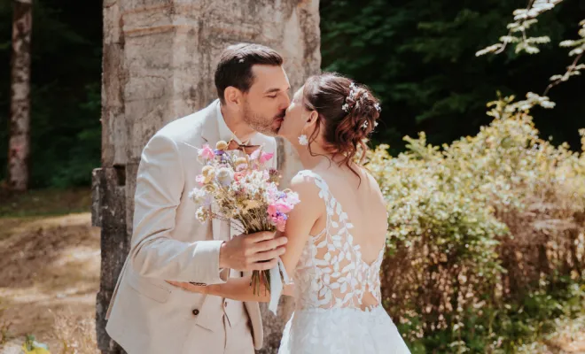 Photographe à Besançon mariage au Val de Consolation 