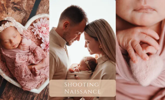 Photographe à Besançon shooting naissance en studio 