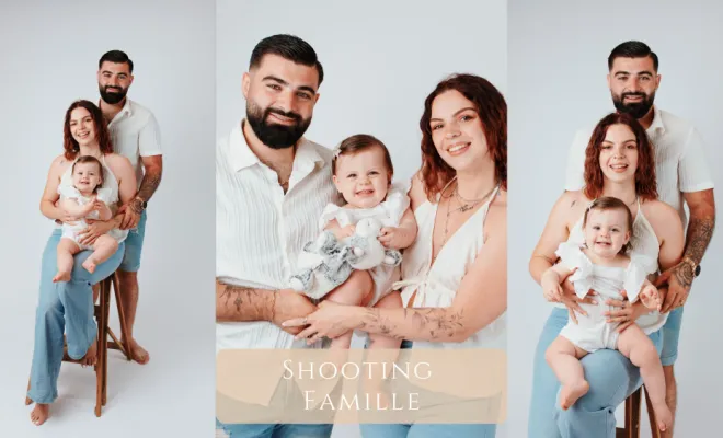 Photographe à Besançon shooting famille en studio