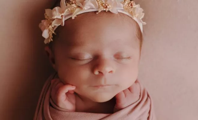 Photographe pour shooting naissance rose en studio à Besançon, Besançon, TAILS PHOTOGRAPHIE