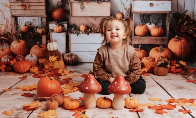 Shooting Bambin – Automne en studio à Besançon, Besançon, TAILS PHOTOGRAPHIE