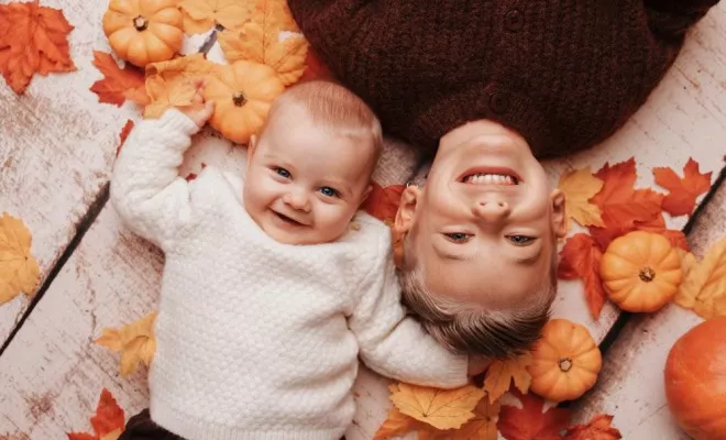 Shooting Bambin – Automne en studio à Besançon, Besançon, TAILS PHOTOGRAPHIE