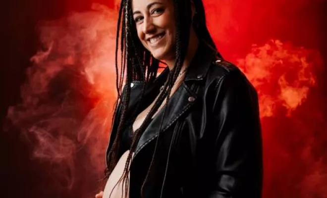 Shooting grossesse rock à Besançon, Besançon, TAILS PHOTOGRAPHIE