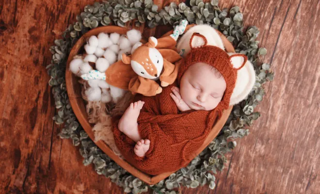Séance photo bébé garçon en studio à Besançon