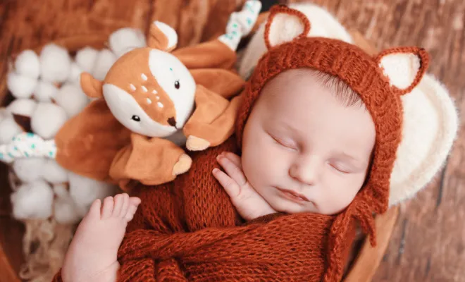 Séance photo bébé garçon en studio à Besançon