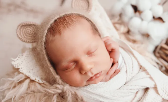 Séance photo nouveau né en studio en Franche-Comté