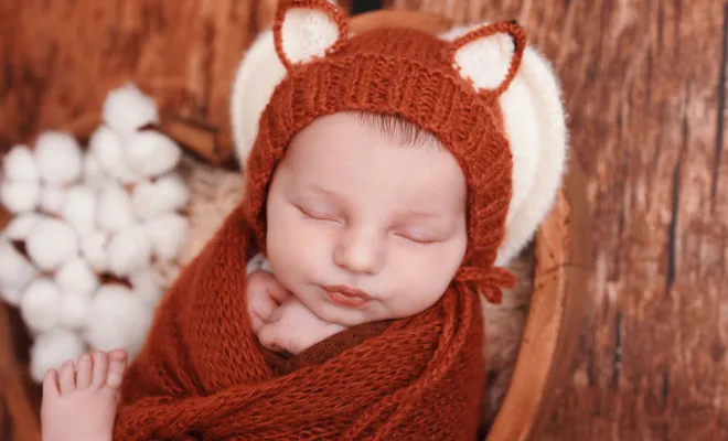Séance photo bébé garçon en studio à Besançon