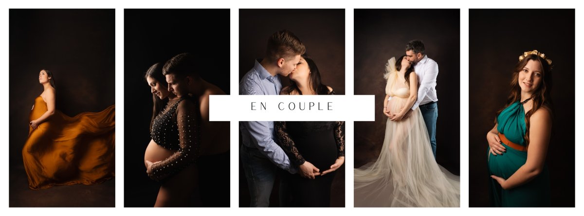 Shooting grossesse couple