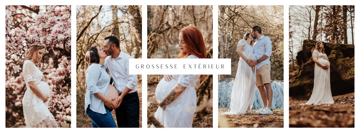 Shooting grossesse exterieur Besançon