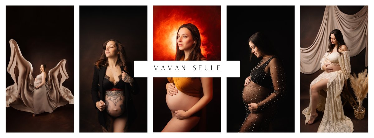 Shooting grossesse studio Besançon