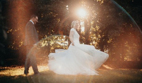 Photographe professionnelle de mariage au Château de la Dame Blanche près de Besançon