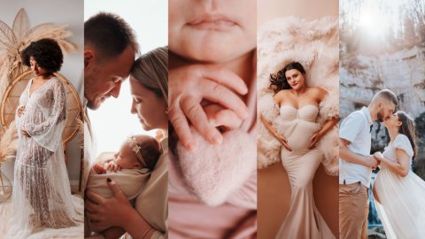 Shooting Grossesse Et Naissance À Besançon