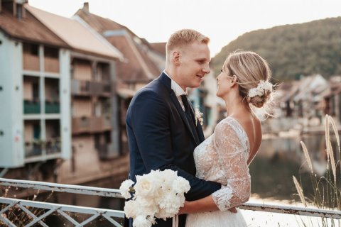 Photographe professionnelle de mariage à Ornans